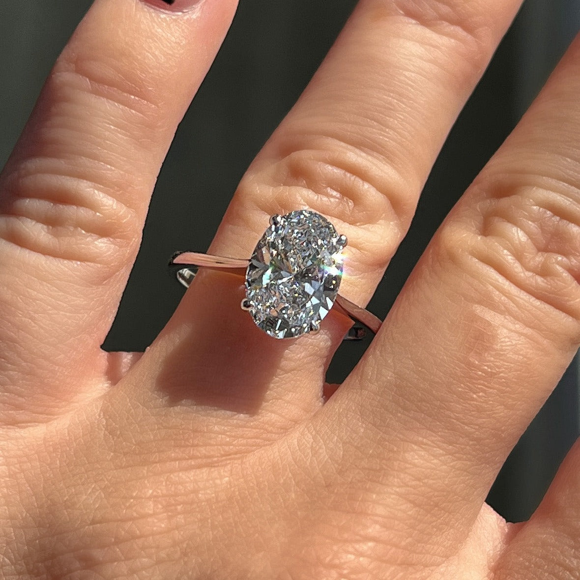 3 Ct Diamond Engagement Wedding Ring Set 14k White Gold